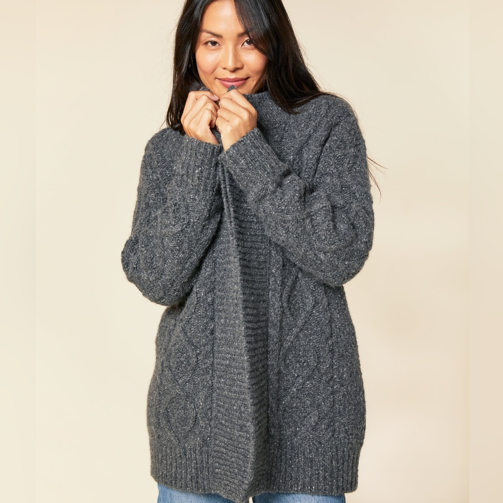 Outerknown Cashmere Fisherman Cardigan Sweater XS